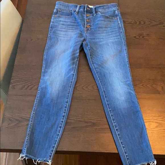 Madewell 10” High Rise Skinny Crop 27 - Picture 5 of 5